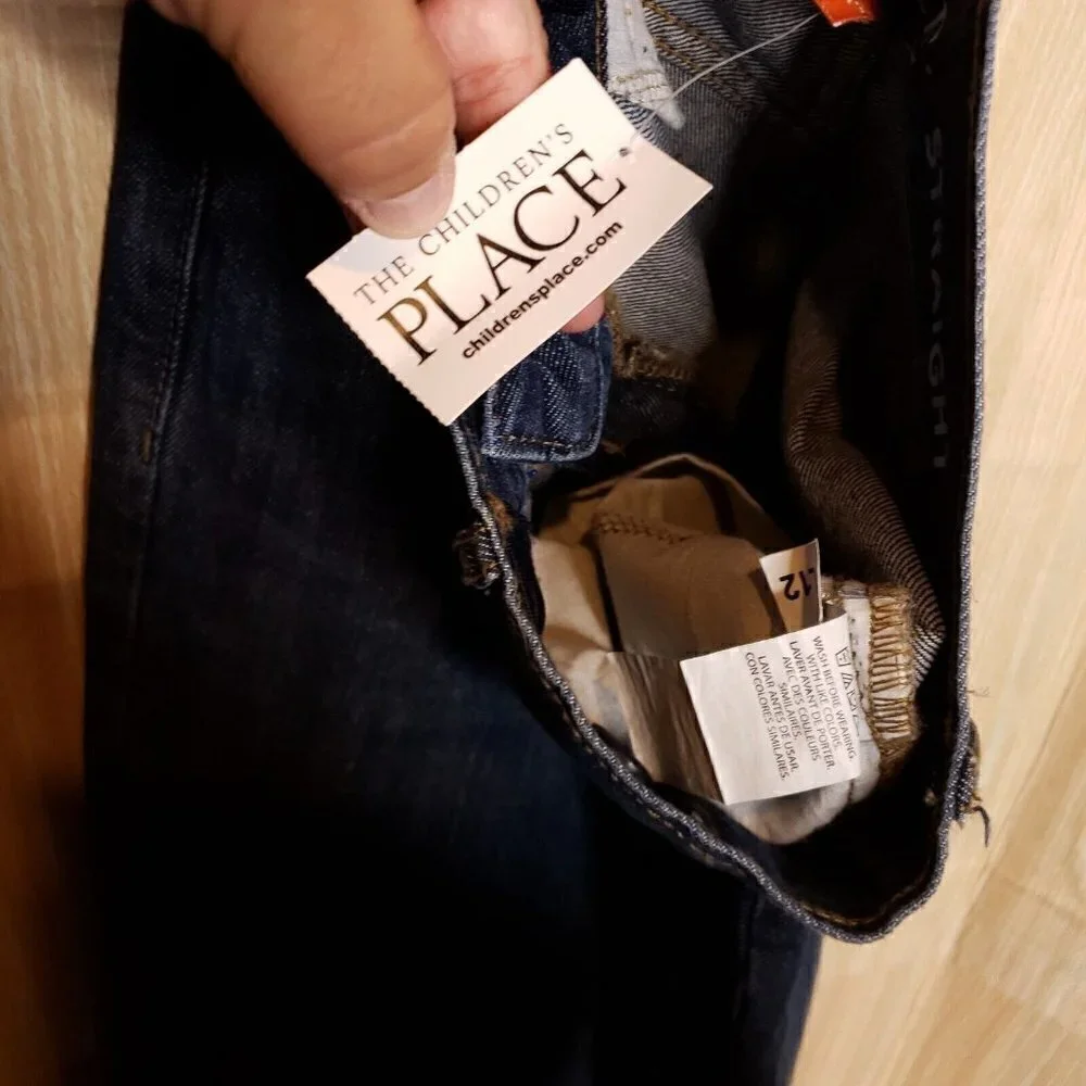 The Children's Place New Boys Straight Leg Jeans 10